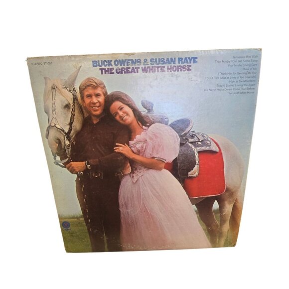 Capitol Records Other - Buck Owens & Susan Raye "The Great White Horse" Vinyl LP Album ST-558